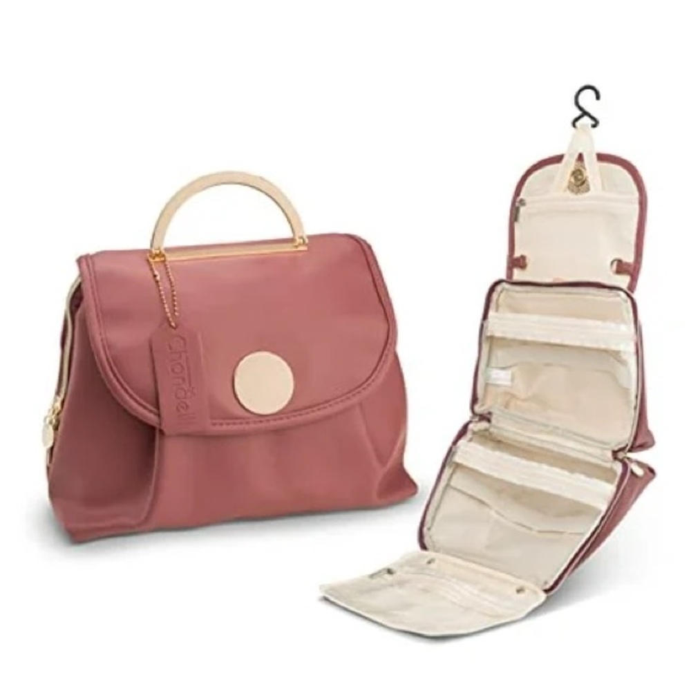 CHANDELLI Travel Makeup Bag Hanging Toiletry Bag for Women NWT